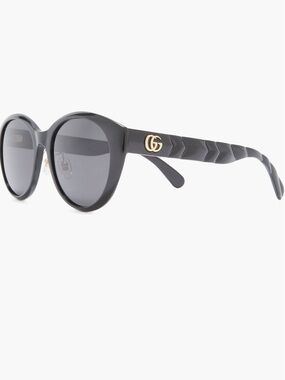 Gucci Black Cat-Eye Sunglasses